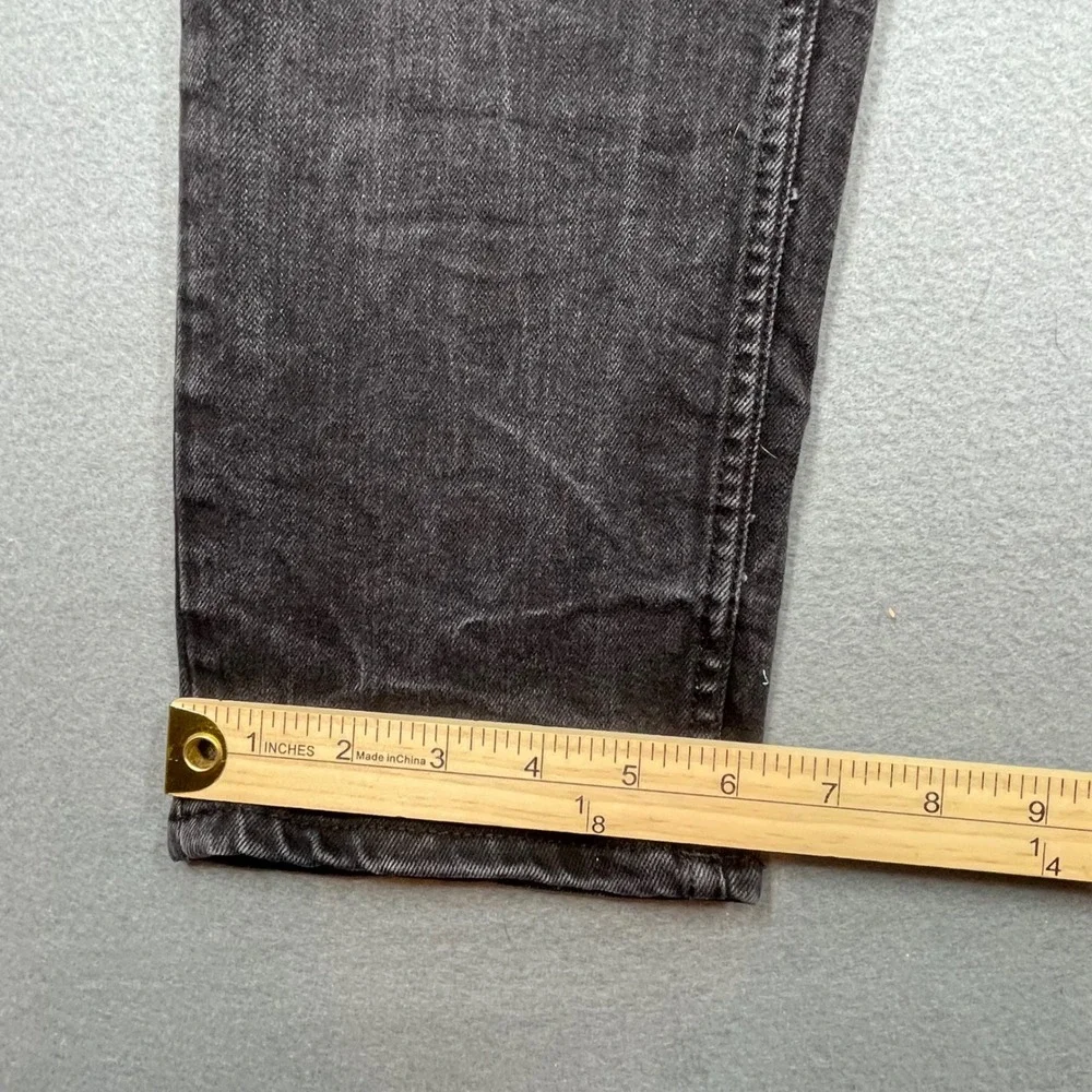 True Religion Black Skinny Jeans Horseshoe Stitching Mens Size 34